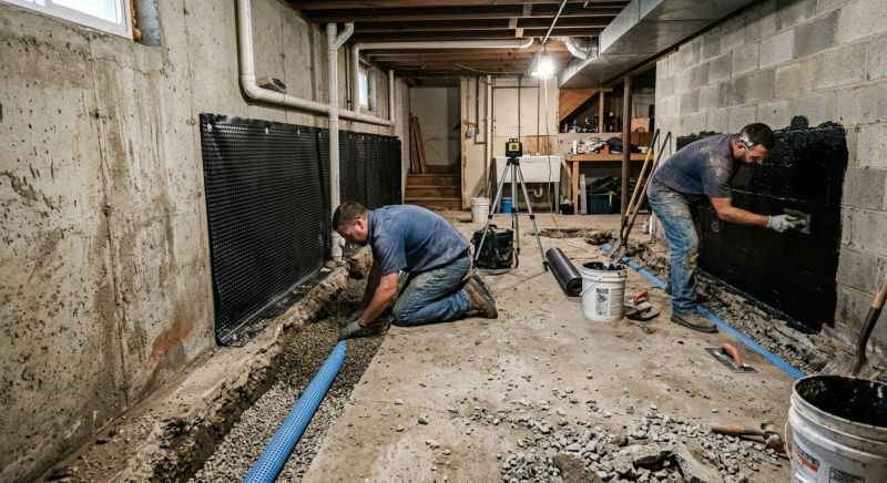 Basement Seepage Repair in Montgomery, AL