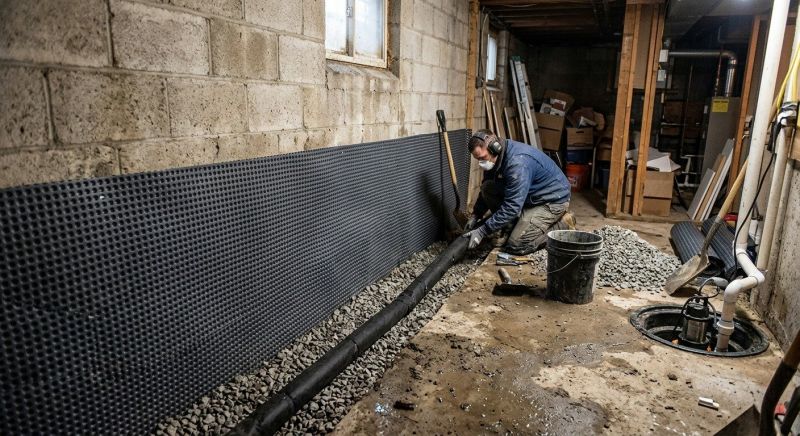 Basement Walls Waterproofing in Montgomery, AL