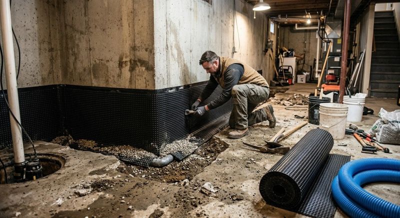 Basement Water Prevention in Columbus, OH