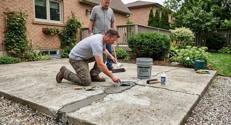 Patio Slab Repair in Albany, NY