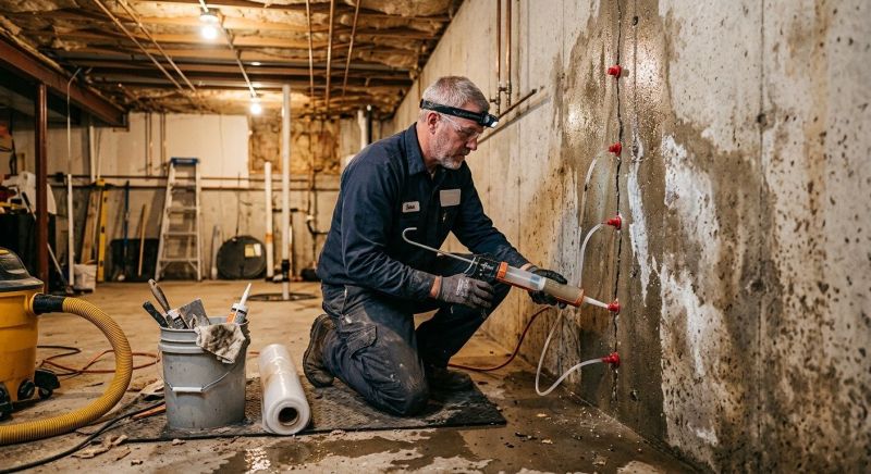 Basement Foundation Sealing in Birmingham, AL