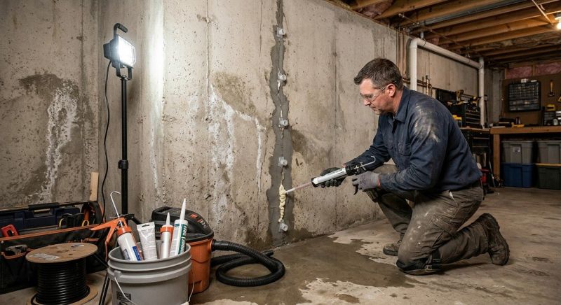 Basement Seepage Repair in Tampa, FL