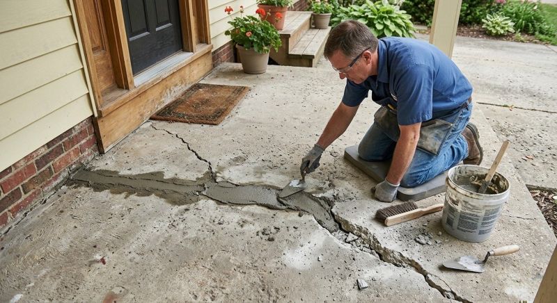 Concrete Apron Repair in West Des Moines, IA