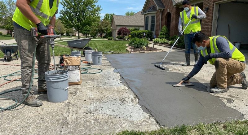 Concrete Driveway Resurfacing in Miami Dade County, FL