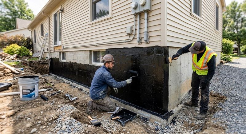 Concrete Foundation Sealing in Columbus, OH