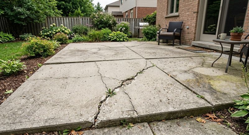Concrete Patio Repair in Corpus Christi, TX