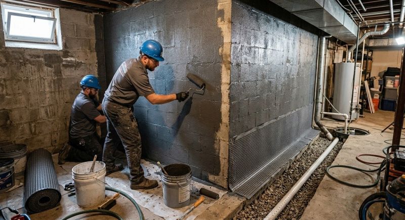 Concrete Waterproofing in Columbus, OH