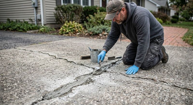 Cracked Concrete Repair in Miami Dade County, FL
