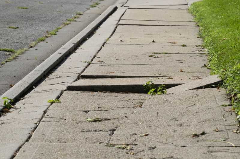 Cracked Sidewalk Repair in Des Moines, IA