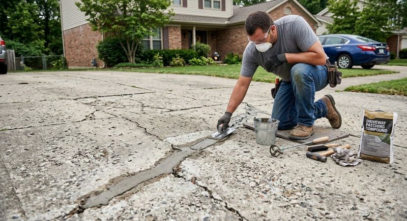 Driveway Slab Repair in Corpus Christi, TX