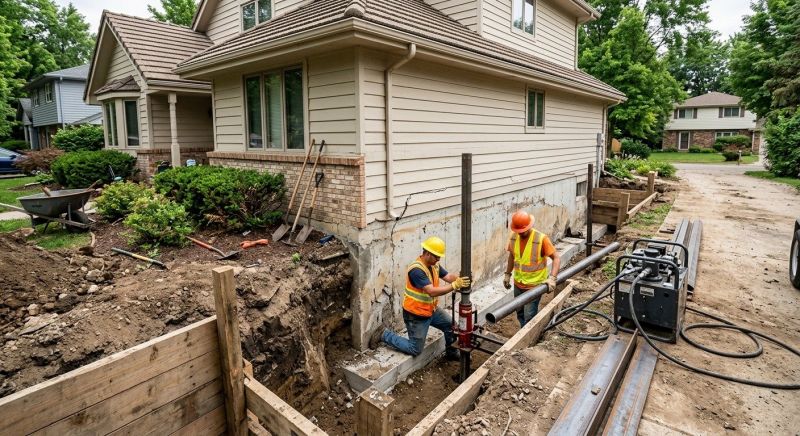 Exterior Foundation Repair in Tampa, FL