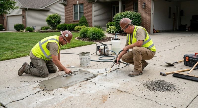Parking Slab Repair in Des Moines, IA