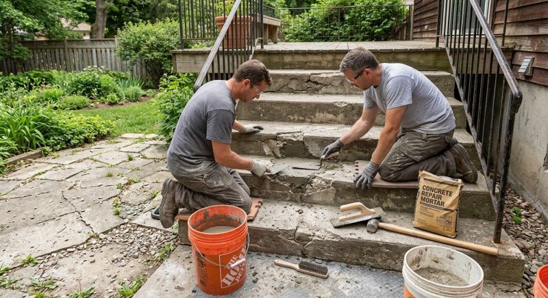 Pathway Repair in Des Moines, IA