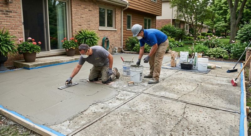 Slab Resurfacing in Des Moines, IA